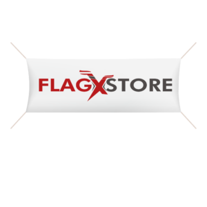 Banner mit Metallösen